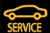 Servicebeurt lampje auto