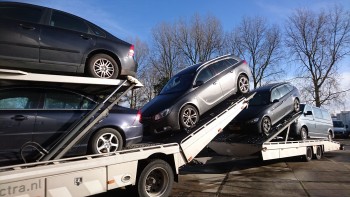 wagen voor export wegdoen